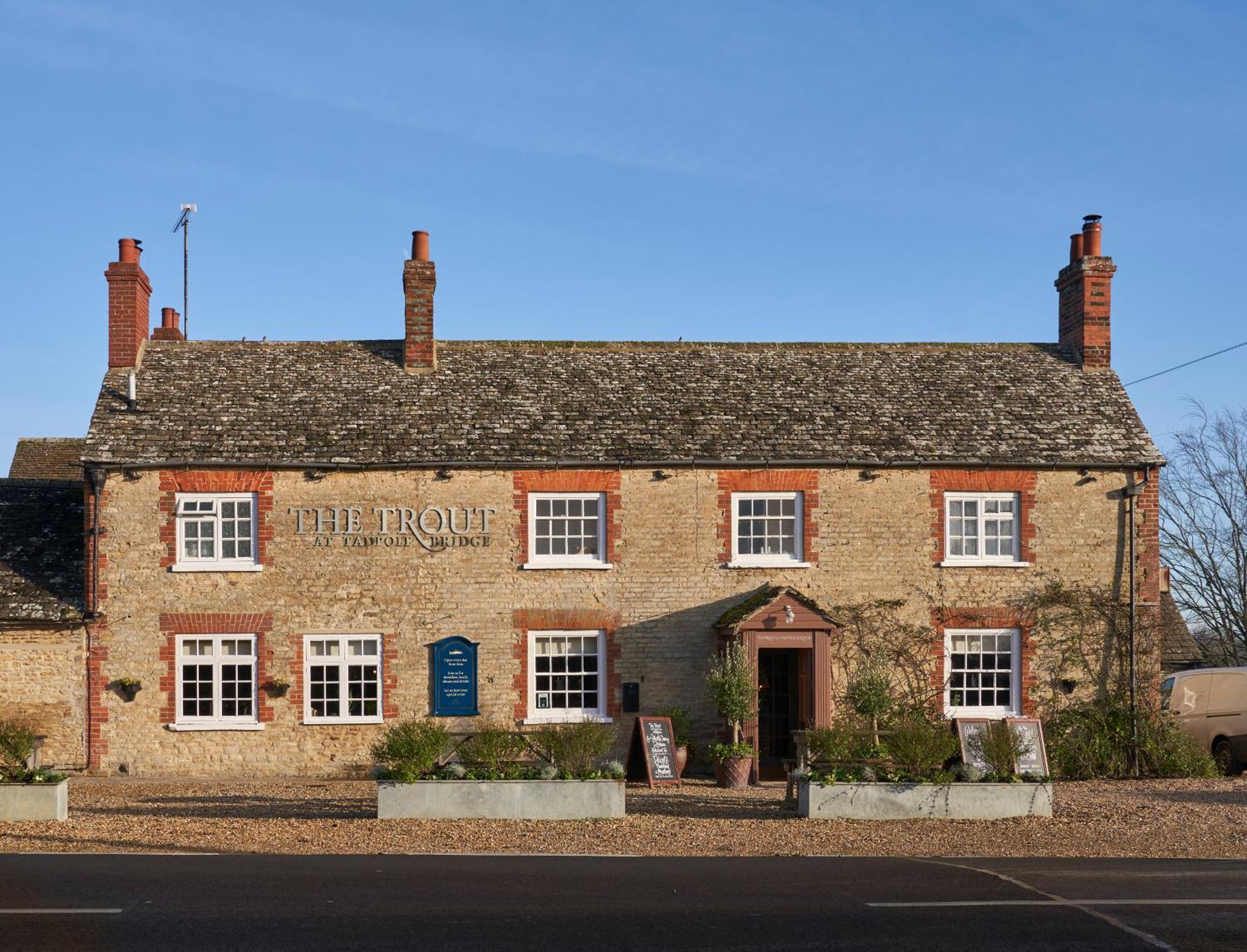 The Trout At Tadpole Bridge Faringdon Exterior foto
