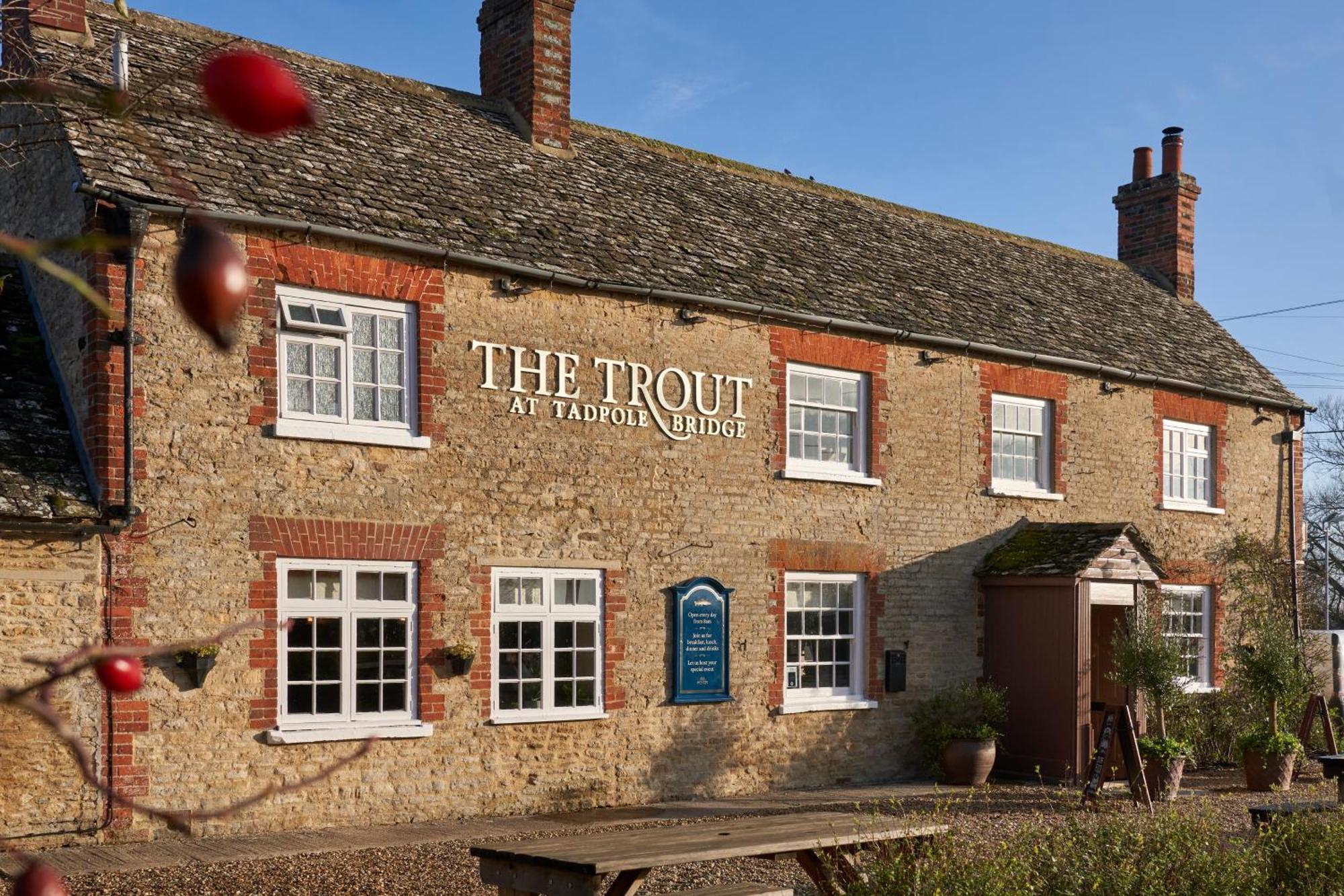 The Trout At Tadpole Bridge Faringdon Exterior foto